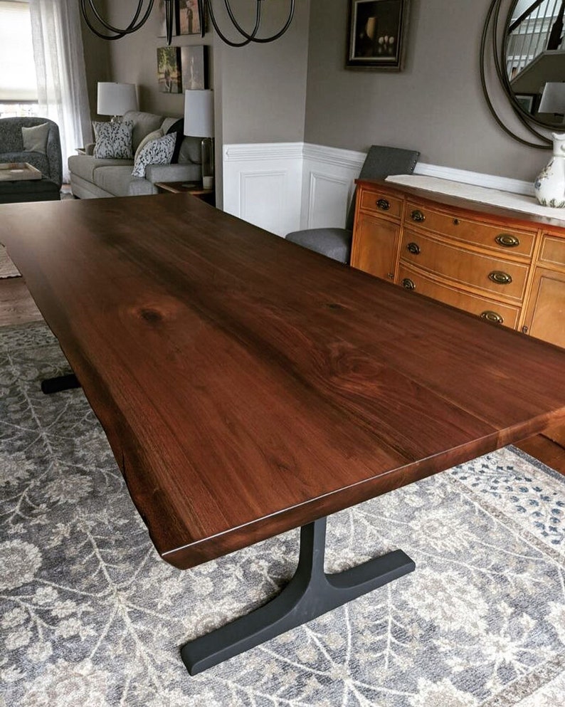 Modern Dining Table Handcrafted Kitchen and Dining Table Etsy