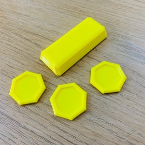 Roblox Doors Game Inspired Gold Toy Set - 3D Printed