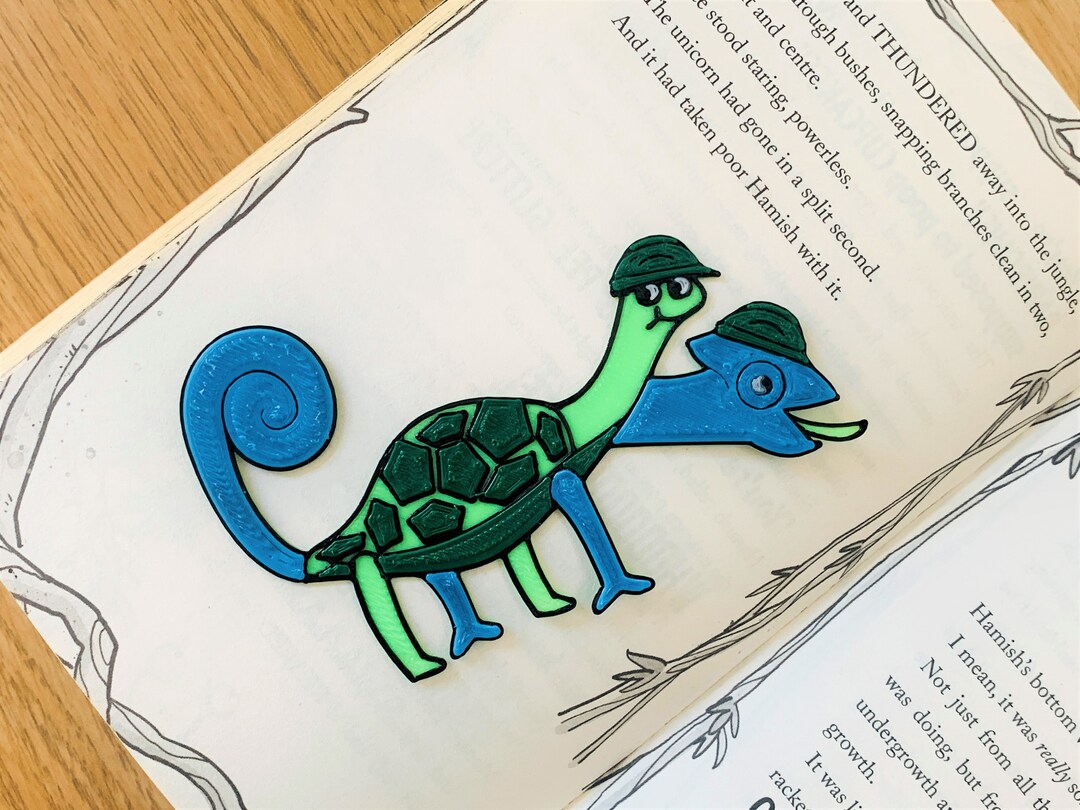 Garten of Banban Inspired Bookmark – Tamataki and Chamataki, 3D