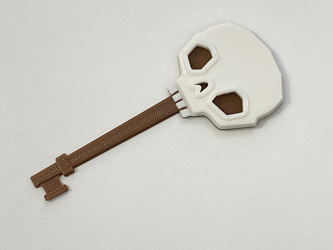 Roblox Doors Game Inspired Skeleton Key Toy - 3D Printed - Etsy