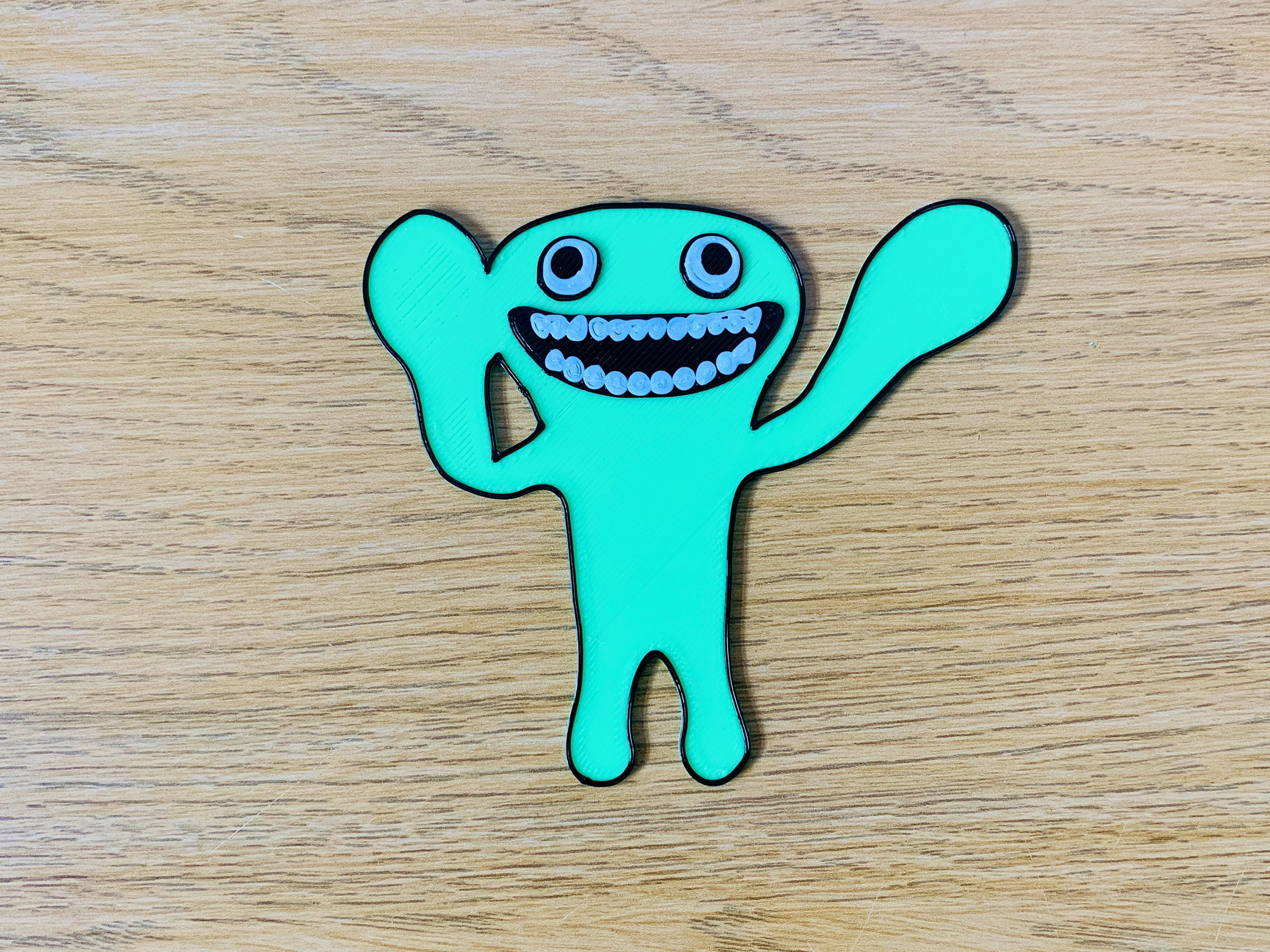 Garten of Banban Inspired Jumbo Josh Bookmark - 3D Printed - Gamer