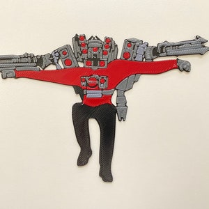 Skibidi Toilet Inspired Upgraded Titan Speakerman 2.0 Bookmark - 3D Printed - Gamer Kid Gift