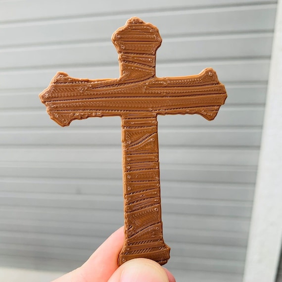 Roblox Doors ゲームにインスパイアされた十字架のブックマーク - 3D