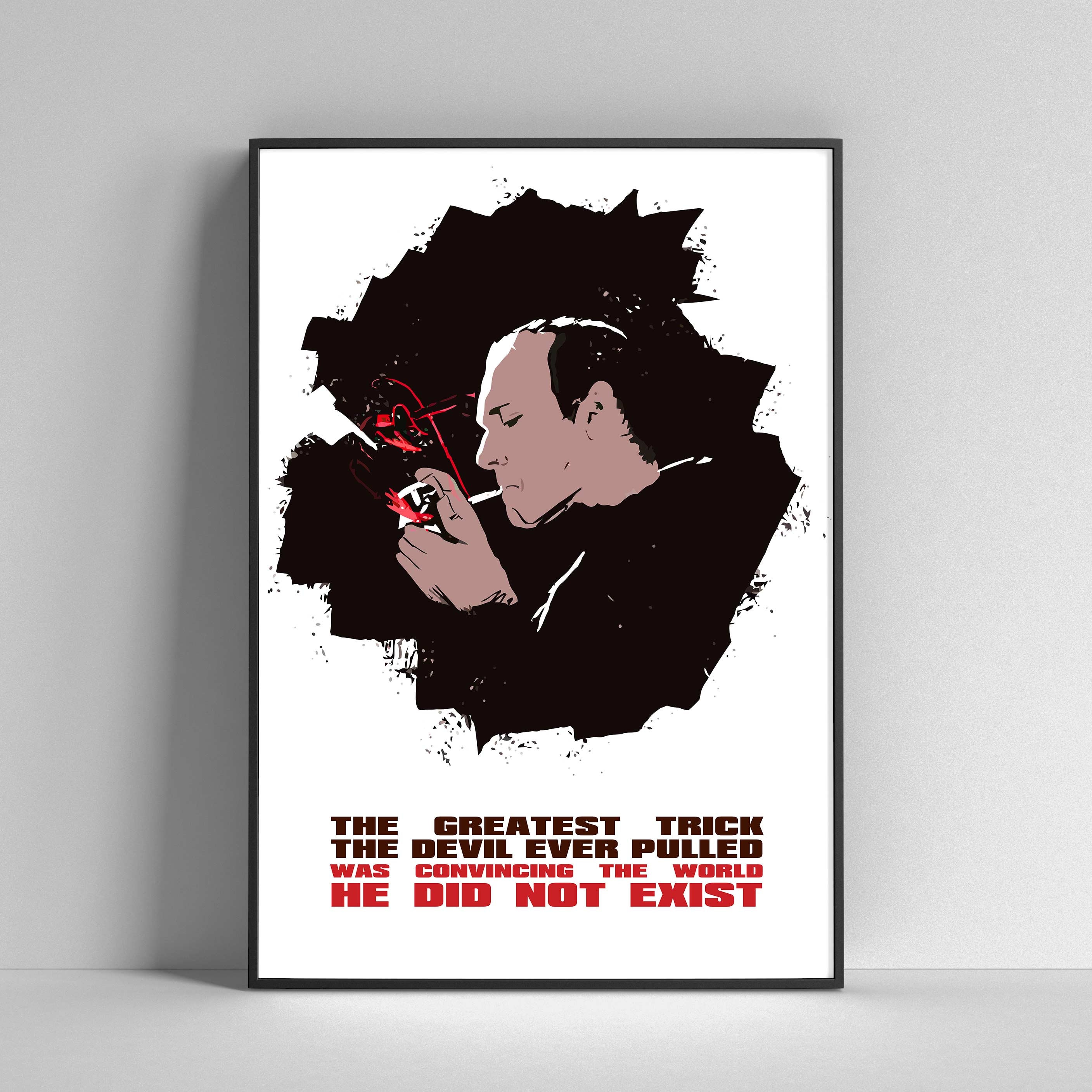 KEYSER SOZE (the devil) Poster for Sale by mayerarts