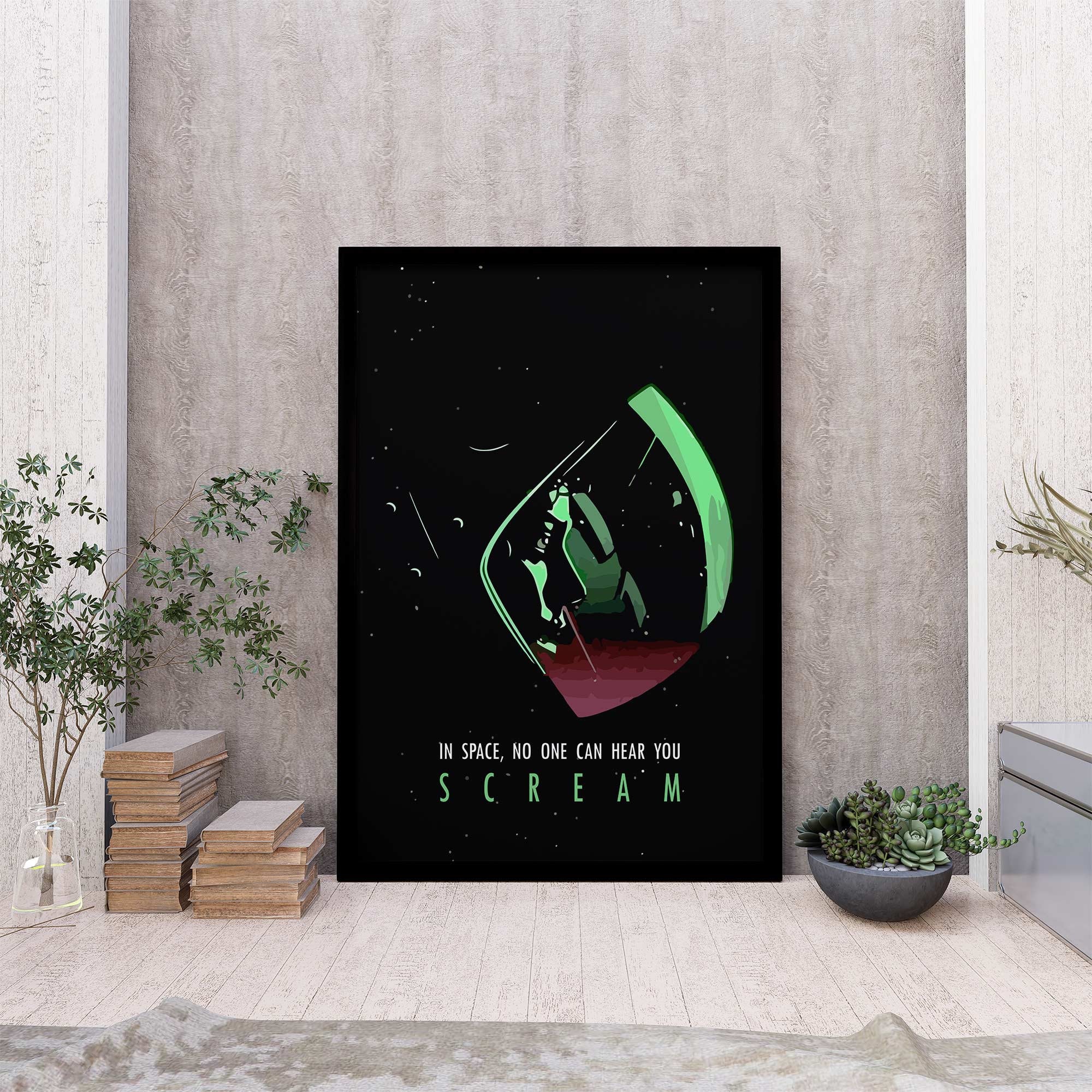 Alien Movie Poster With Quote - Etsy
