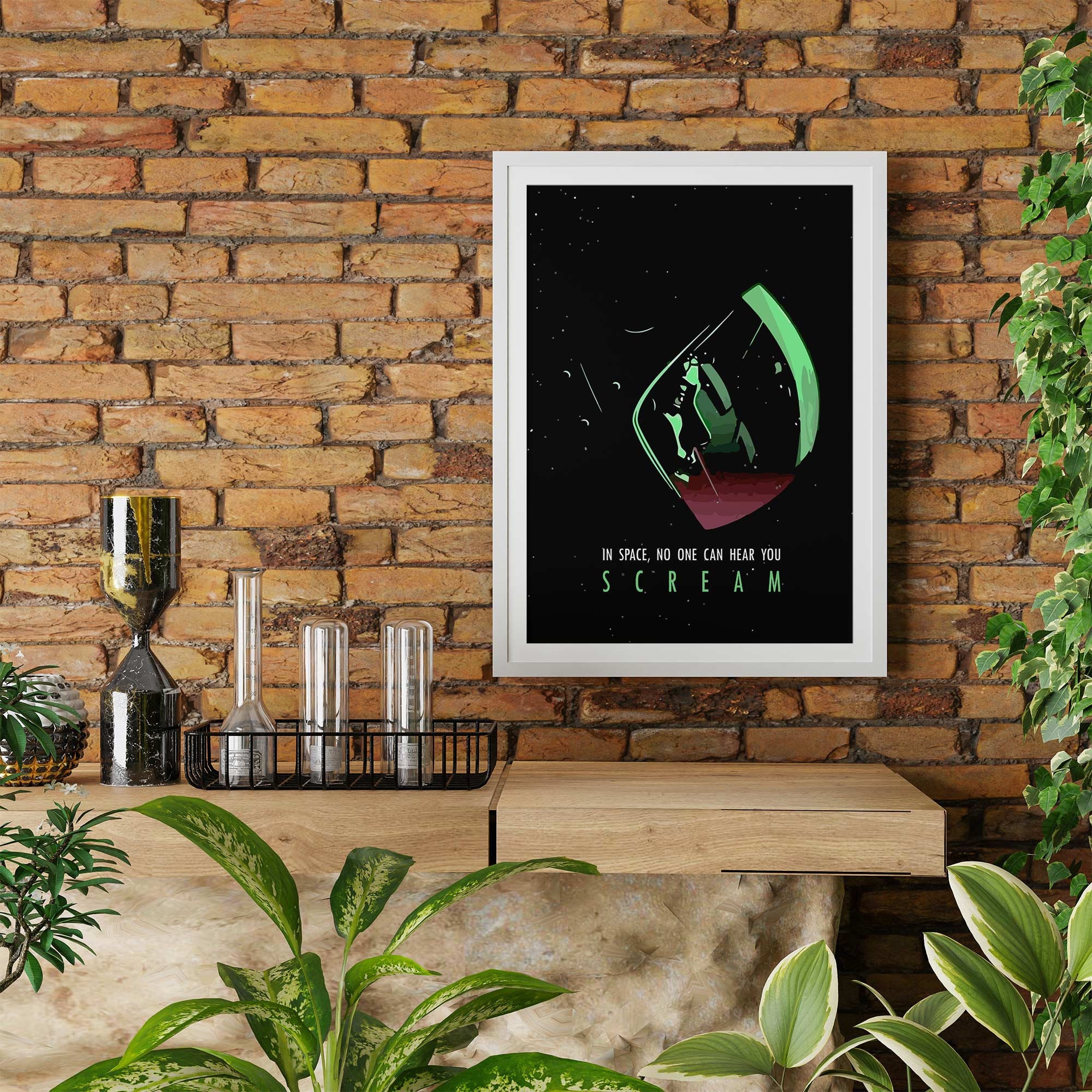 Alien Movie Poster With Quote - Etsy