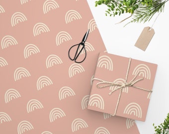 Boho Pink & White Wrapping Paper
