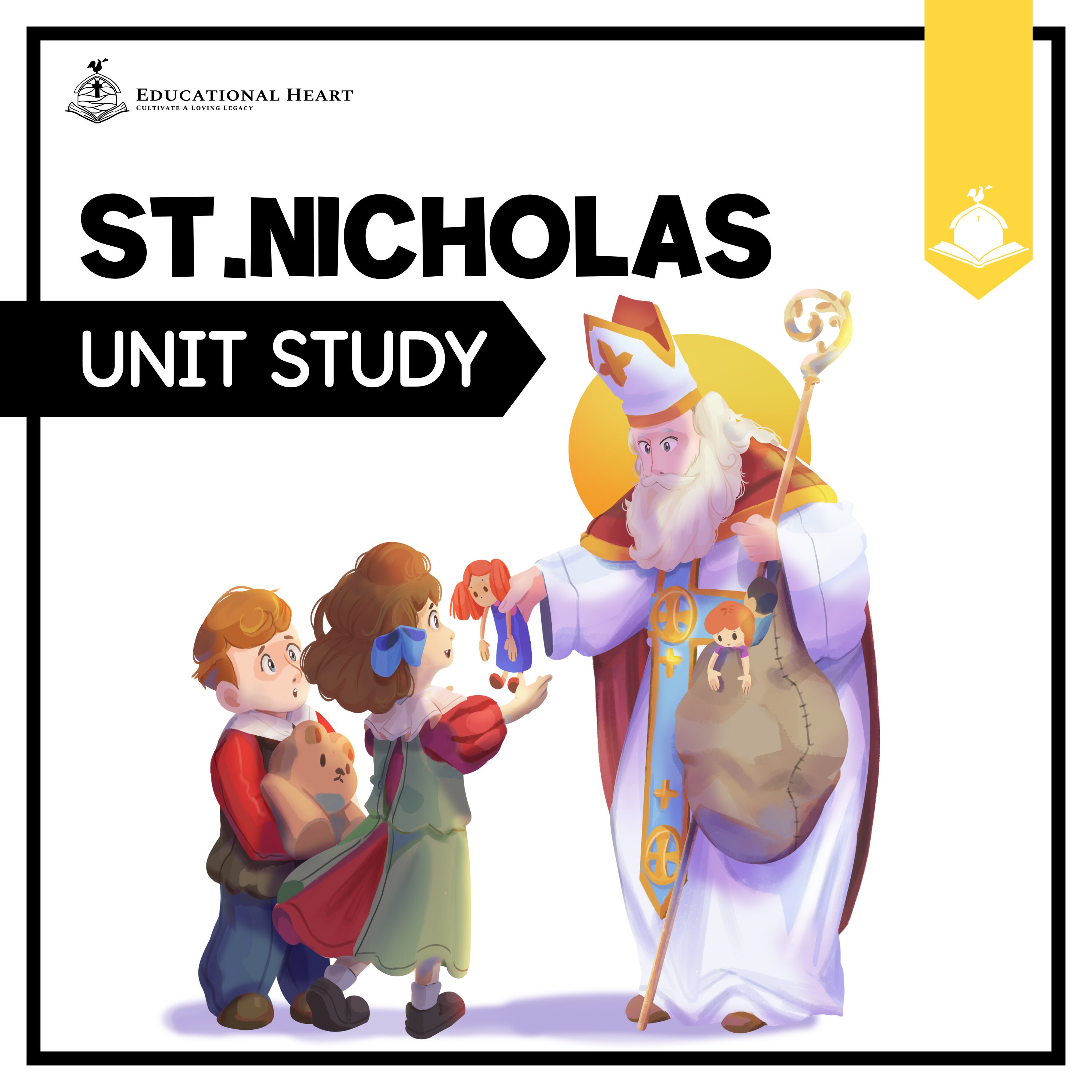 Saint Nicholas Printable Activity Booklet for Kids St Nicholas Saint Nicholas Printable Activity Booklet for Kids St Nicholas