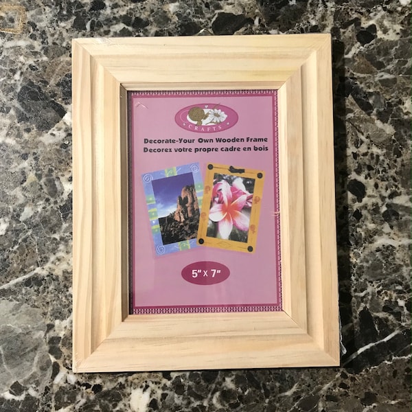 Unfinished Wood Frames Etsy