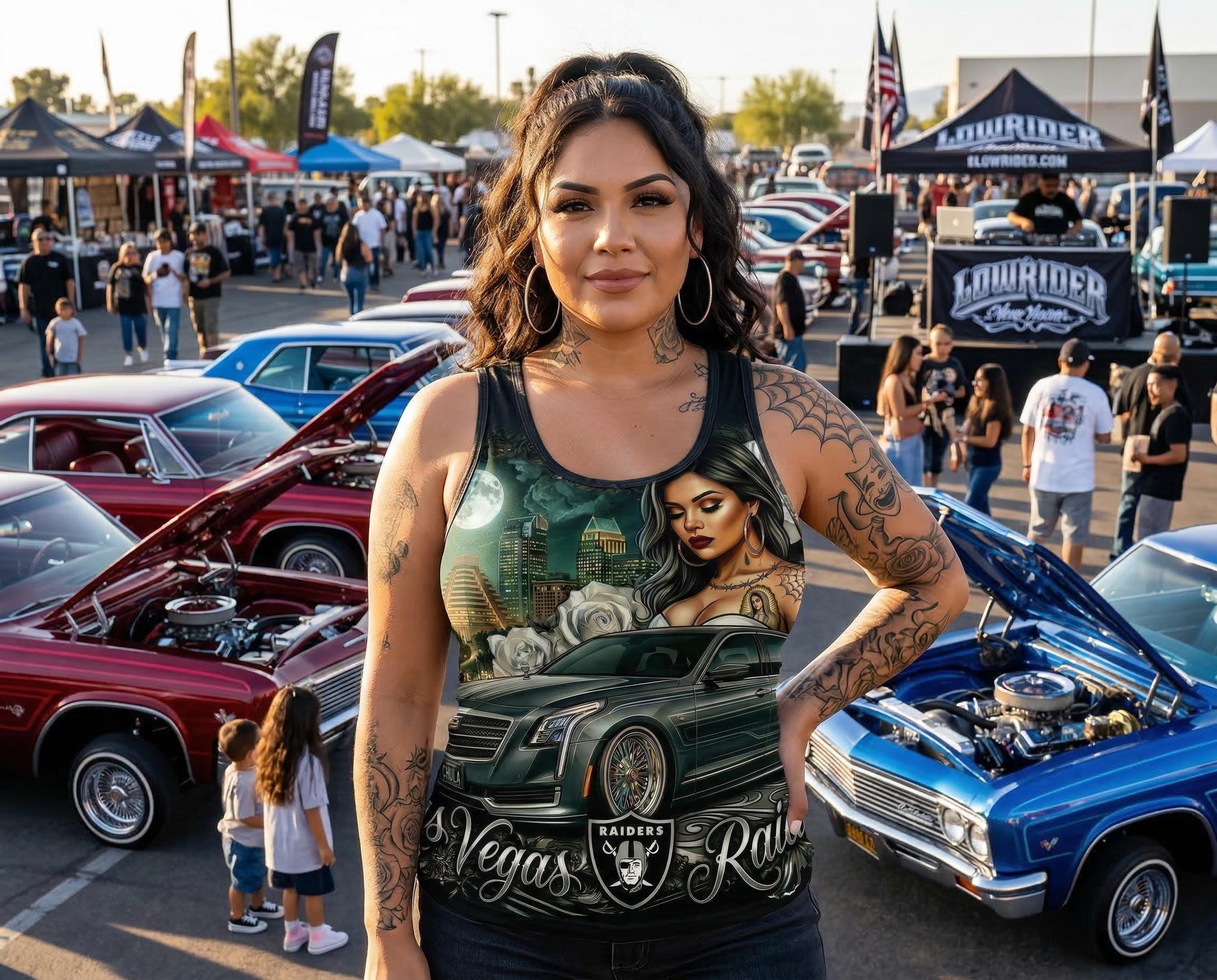 Raiders Low Rider Las Vegas Raiders Lowrider Cadillac Art (digital Download) - Etsy