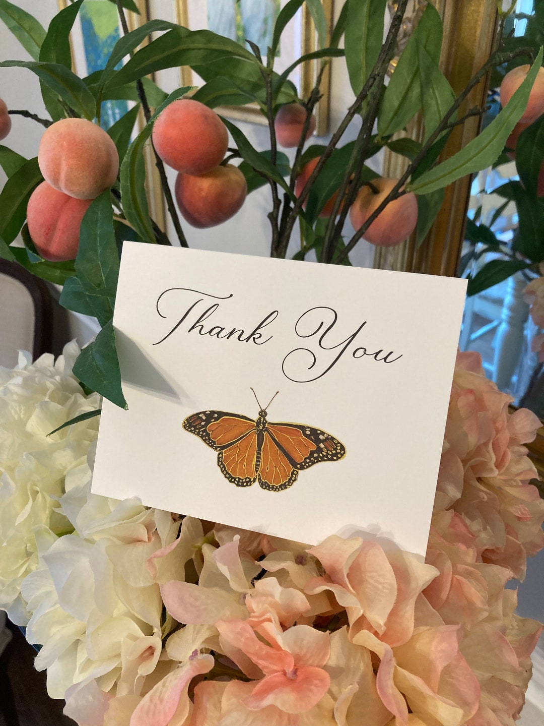 Butterfly Thank You Notes Monarch Butterfly Thank You Cards Luxury