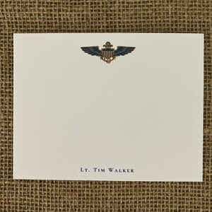 Naval Air Wings Stationery / Stationary | Naval Officer Gift | Navy ...