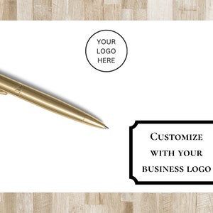 Papelería comercial personalizada / Tarjetas de notas personalizadas con el logotipo de su empresa o el texto de su elección / Papelería comercial