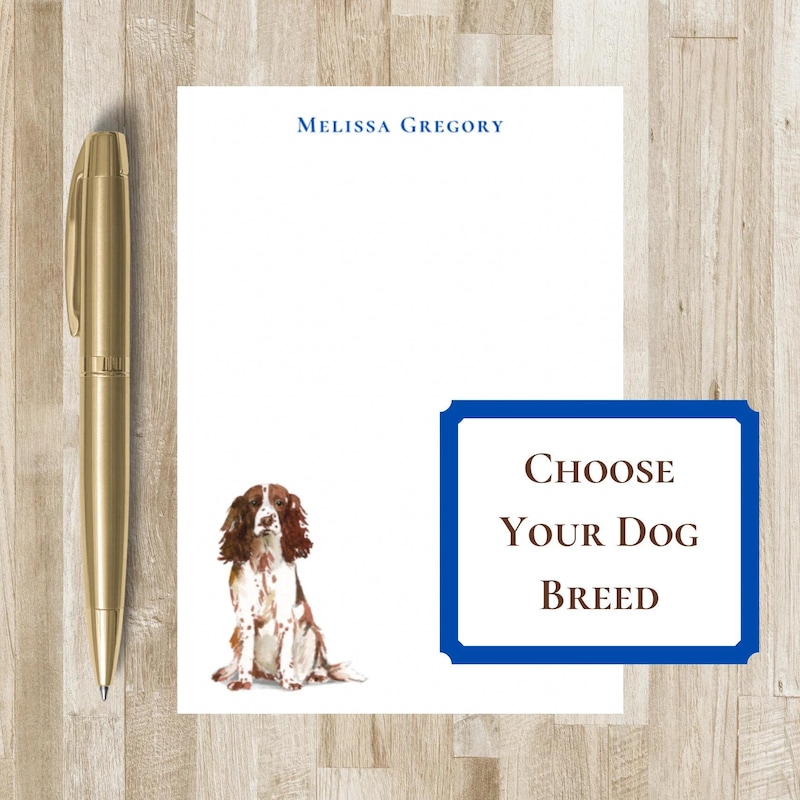 Custom Note Dog Memory Personalized Notepads - Etsy