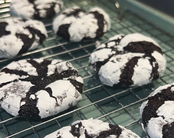 Chocolate crinkles