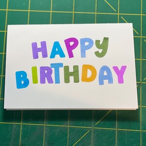Pacote de cartão de aniversário