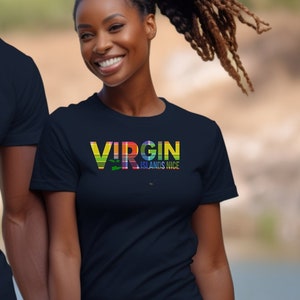 Virgin Islands Cultural Madras T-Shirt - Free Domestic Shipping