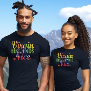 Virgin Islands Cultural Madras T-Shirt - Free Domestic Shipping