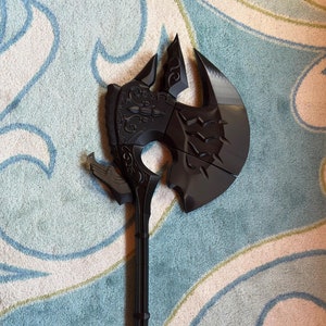 Final Fantasy XIV Ardbert Bravura Axe Cosplay Kit - FFXIV Axe Cosplay - Prop