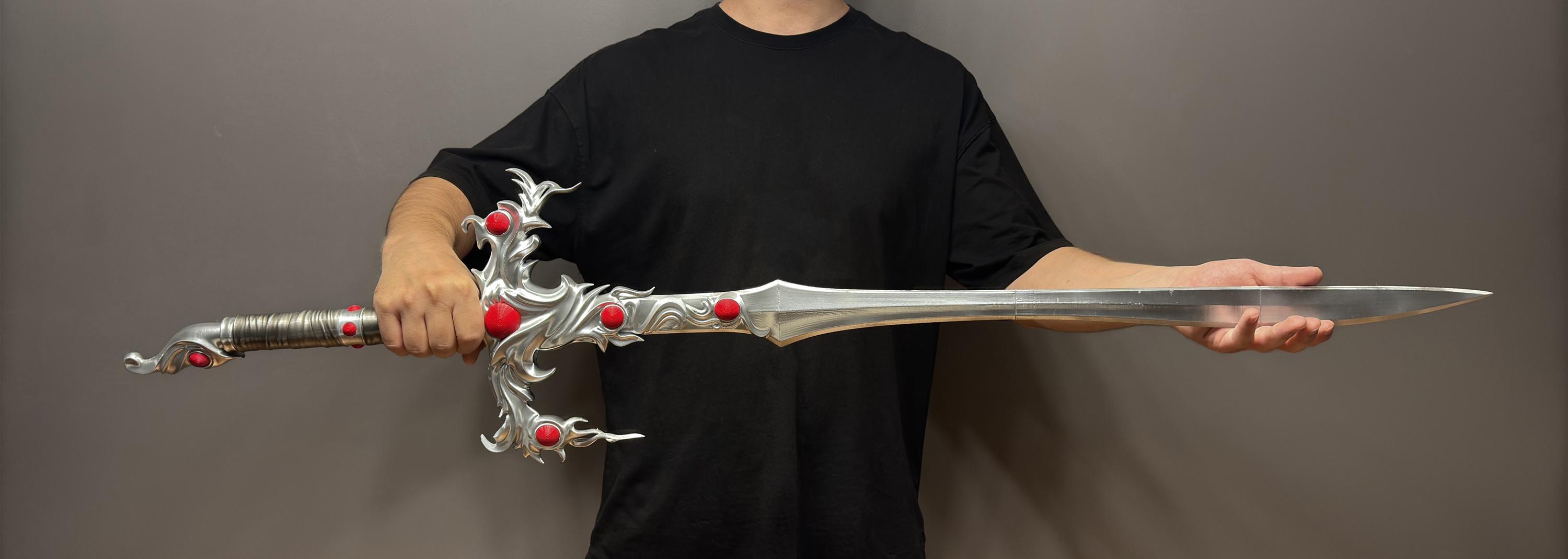 Soulbreaker Greatsword: Lae'zel Cosplay Prop - Baldur's Gate 3 - Etsy