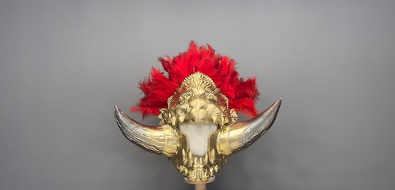 Radahn's Redmane Helmet  Elden Ring Cosplay Prop