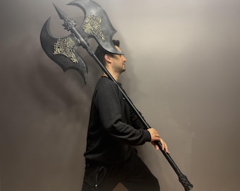Black Knight Greataxe - Dark Souls 3 Cosplay Prop (67 inch)
