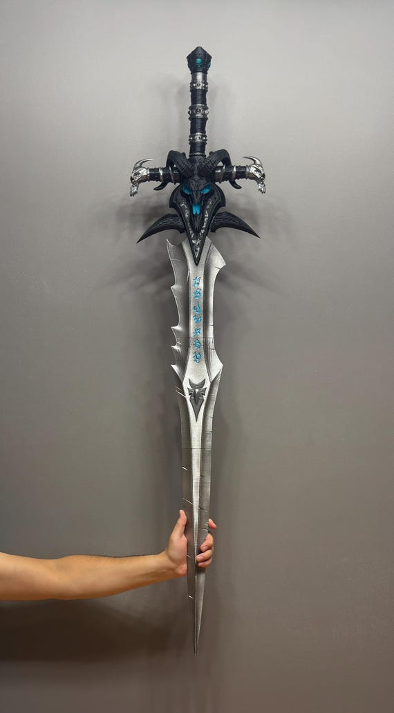 フロストモーンソード（WoWコスプレ用、3Dプリント製） - World of