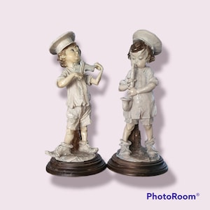 Ceramic figures Capodimonte GIUSEPPE ARMANI