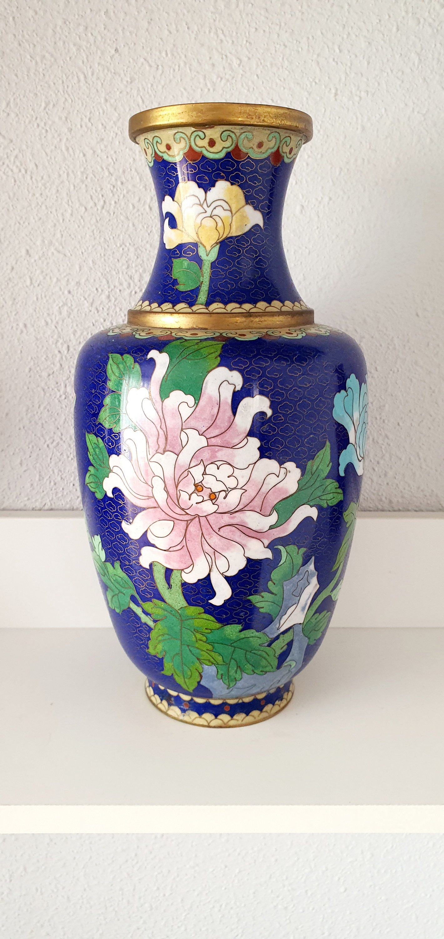 中国七宝花瓶 - Etsy 日本 中国七宝花瓶 - Etsy 日本