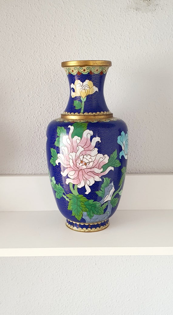 中国七宝花瓶 - Etsy 日本