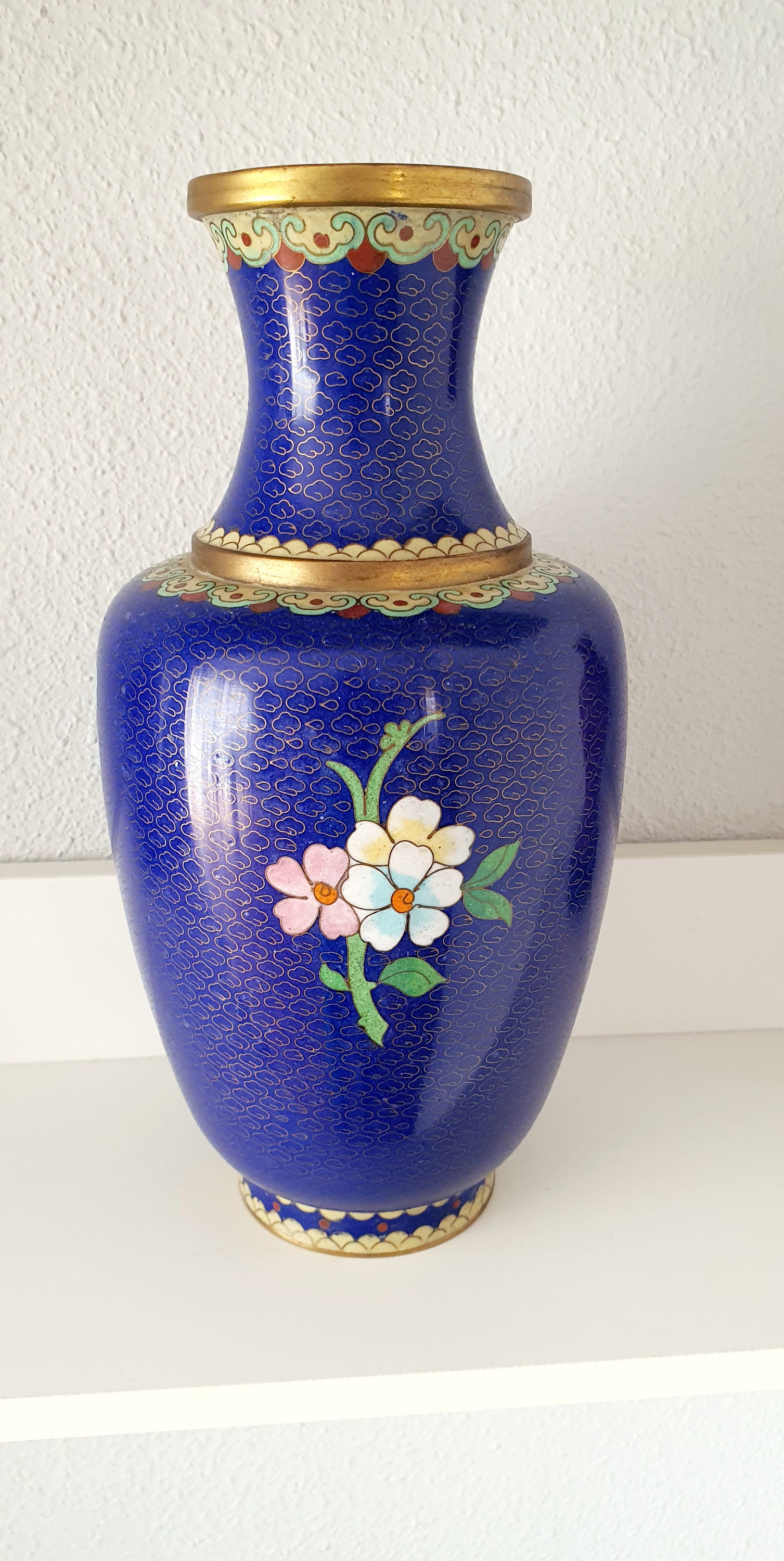 中国七宝花瓶 - Etsy 日本