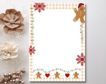 Custom Personalized Note Pad, Writing Pad, Memo Pad - Holiday Gift - Design 6