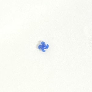 Flat spinner, 6mm terp spinner accessories, borosilicate glass sculpture, 1 piece