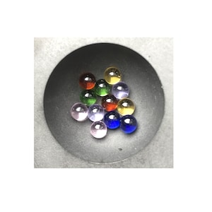 Coloured glass terp pearls, borosilicate beads