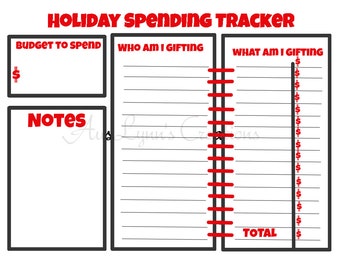 Holiday Spending Tracker