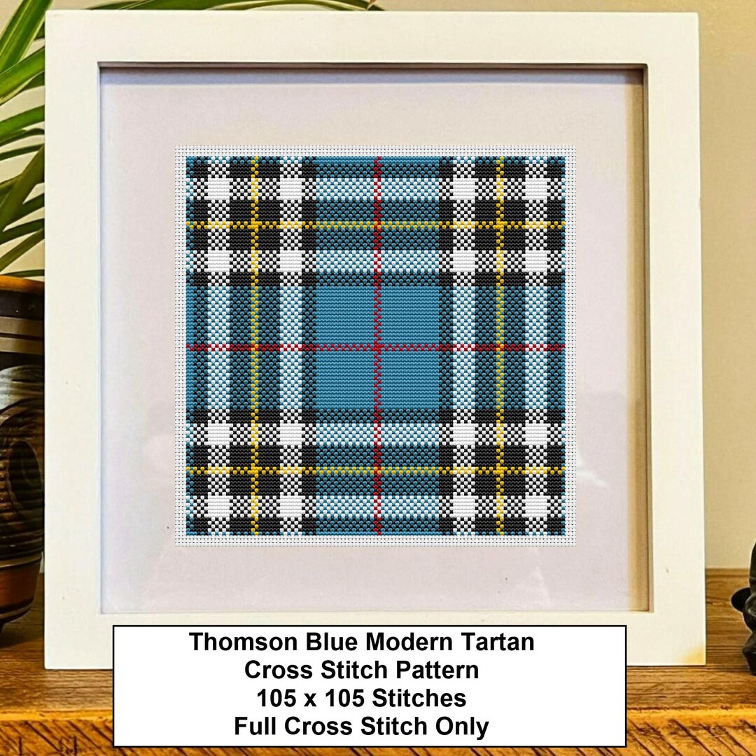 Johnston Modern Tartan T-Shirt Half of Me - Cross Style
