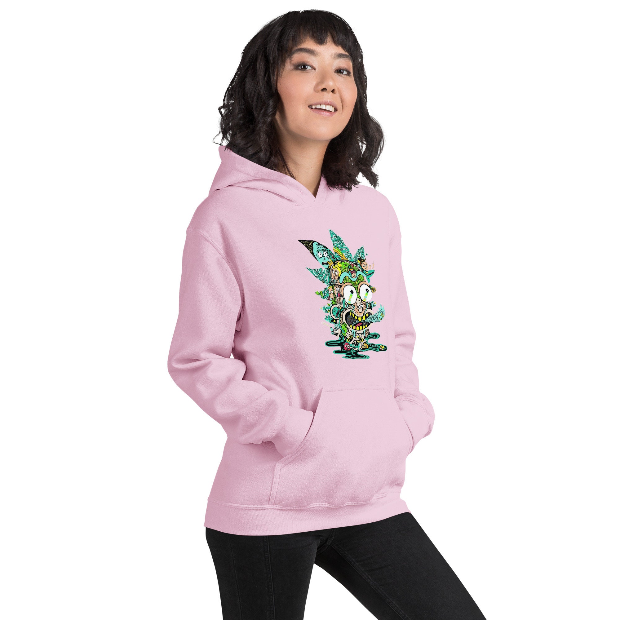 Rick s World rick and Morty Hoodie Etsy