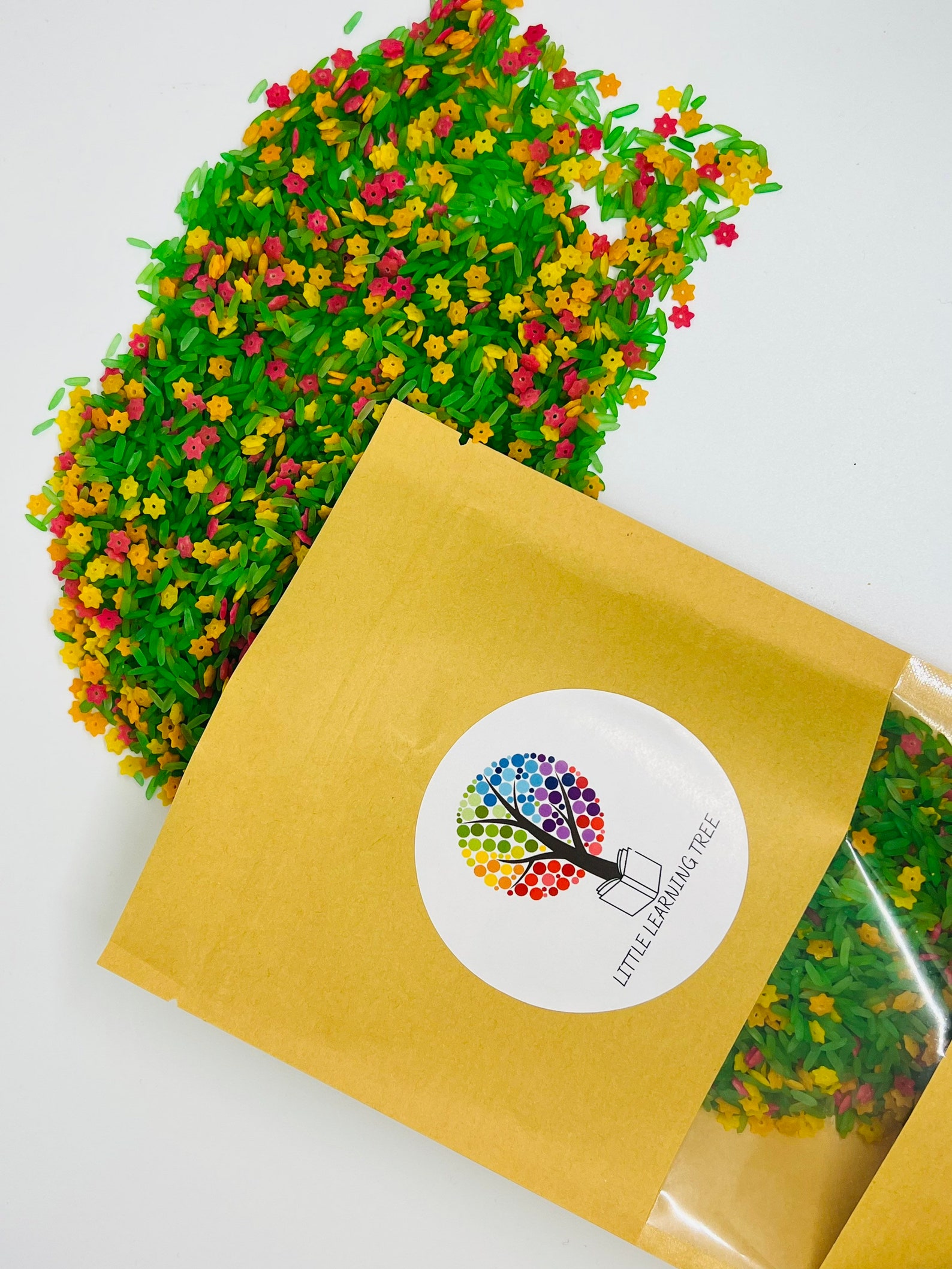 Spring Flower Garden Sensory Rice 500g | Imaginative Play | Loose Parts ...