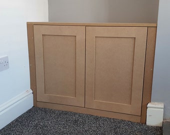 Bespoke MDF cupboards for your alcove DIY project