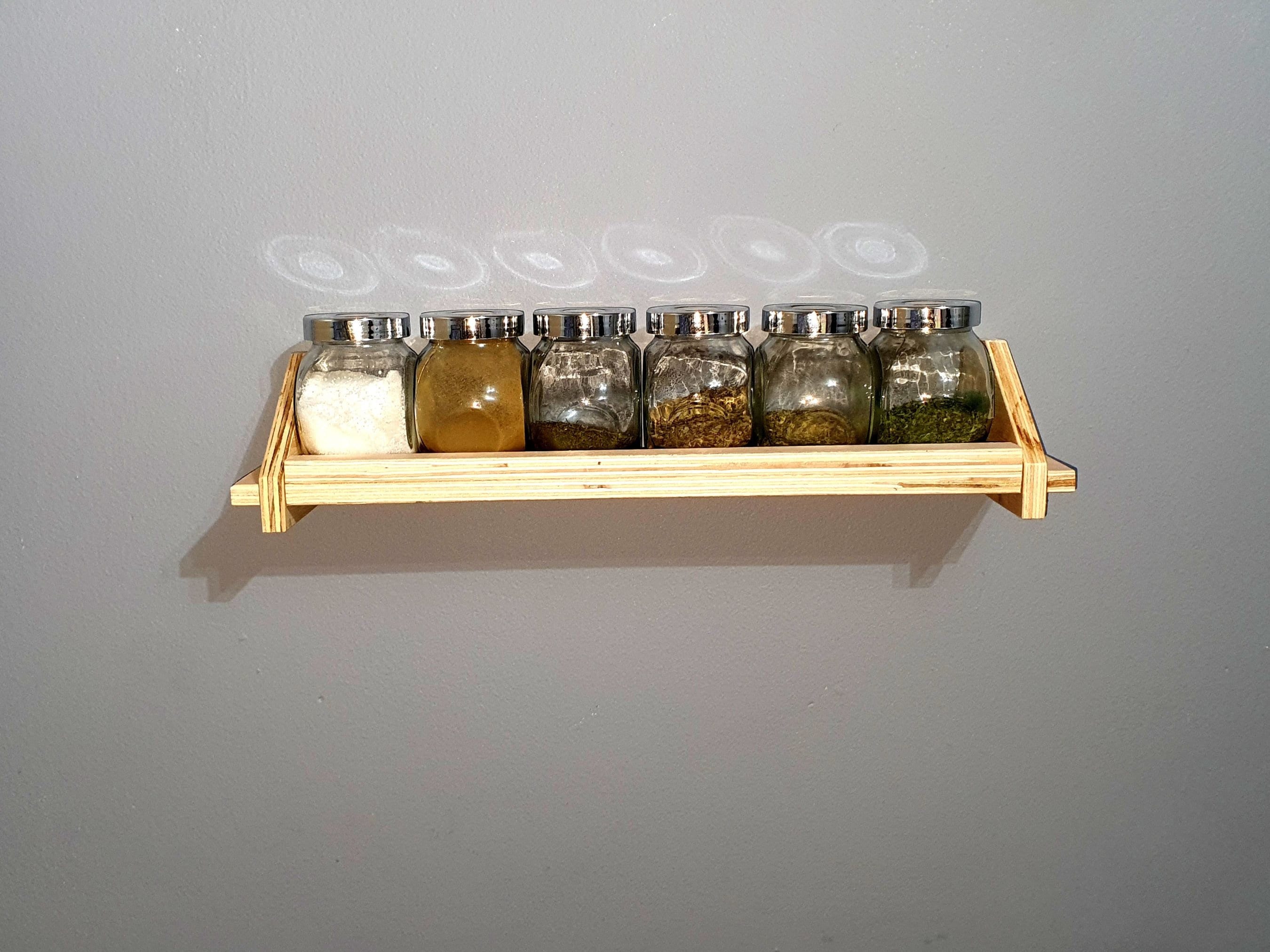 Small Kitchen Shelf Spice Shelves Floating Shelves Shelves Etsy UK
