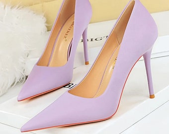 BIGTREE Shoes 2024 New Women Pumps Pointed