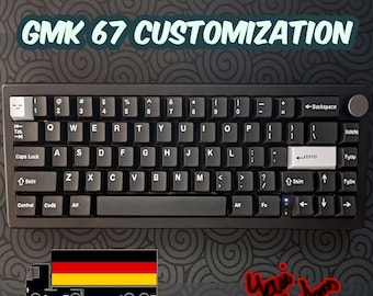 GMK67 | 65% Mechanical Keyboard | DIY Barebone | Wireless Keyboard | RGB | Custom Keyboard | Hot-Swappable | MAC & Win | Keyboard For Work