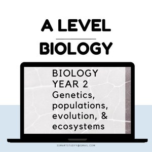 A Level biology Genetic revision guide