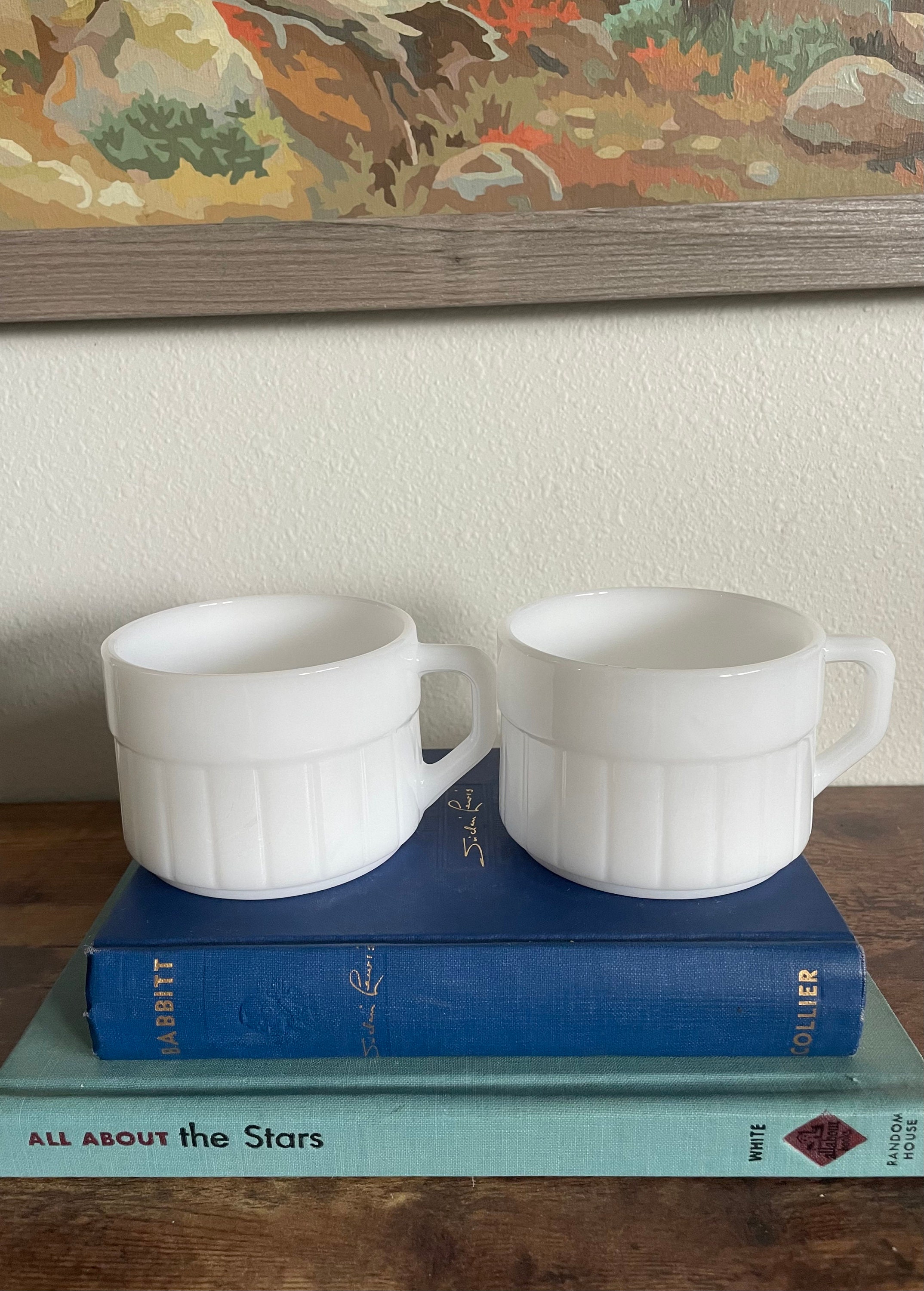 Combler Glass Coffee Mugs, Espresso Cups for Coffee Bar