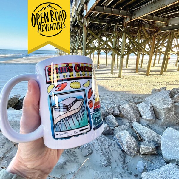 Garden City SC Coffee Mug | Unique Gift for Garden City, SC Residents, Tourists | High Quality Designs | Town Mugs | Coffee Cup