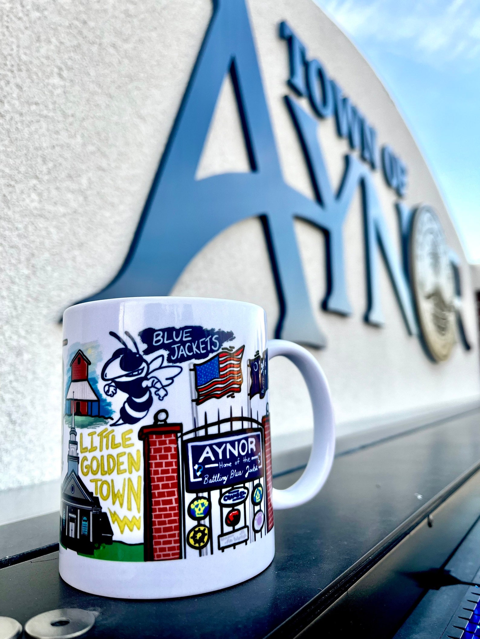Aynor SC One of A Kind Coffee Mug Unique Gift for Aynor SC Etsy