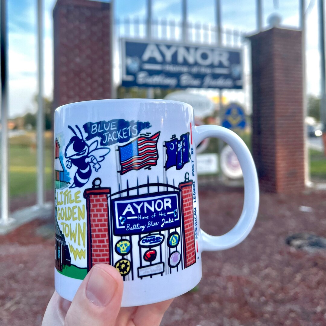 Aynor SC One of A Kind Coffee Mug Unique Gift for Aynor SC Etsy