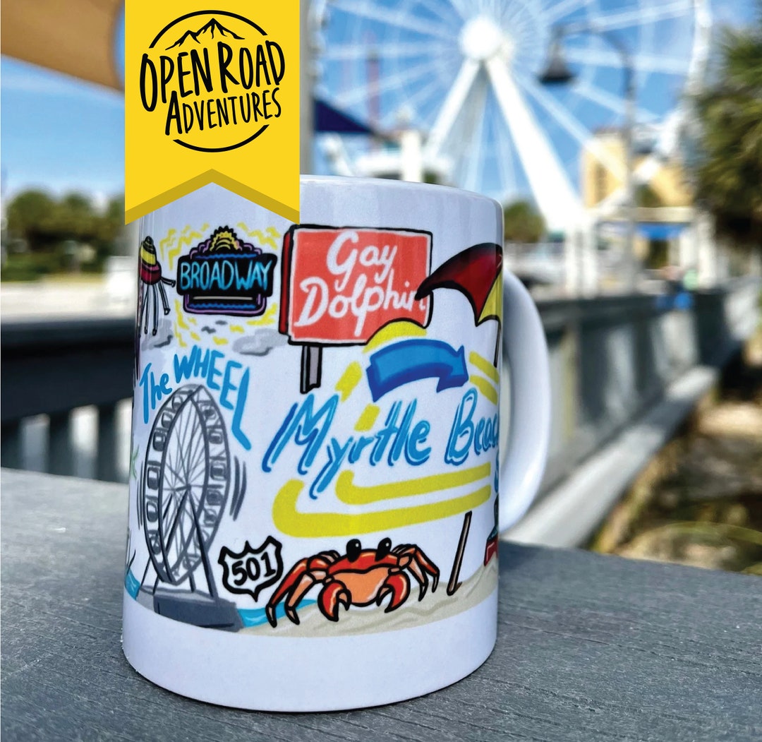 Myrtle Beach SC Coffee Mug Unique Gift for Myrtle Beach Residents