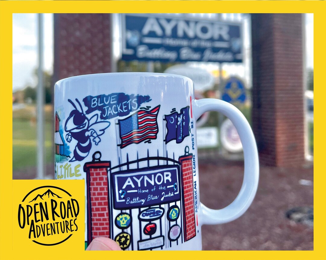 Aynor SC One of A Kind Coffee Mug Unique Gift for Aynor SC Etsy