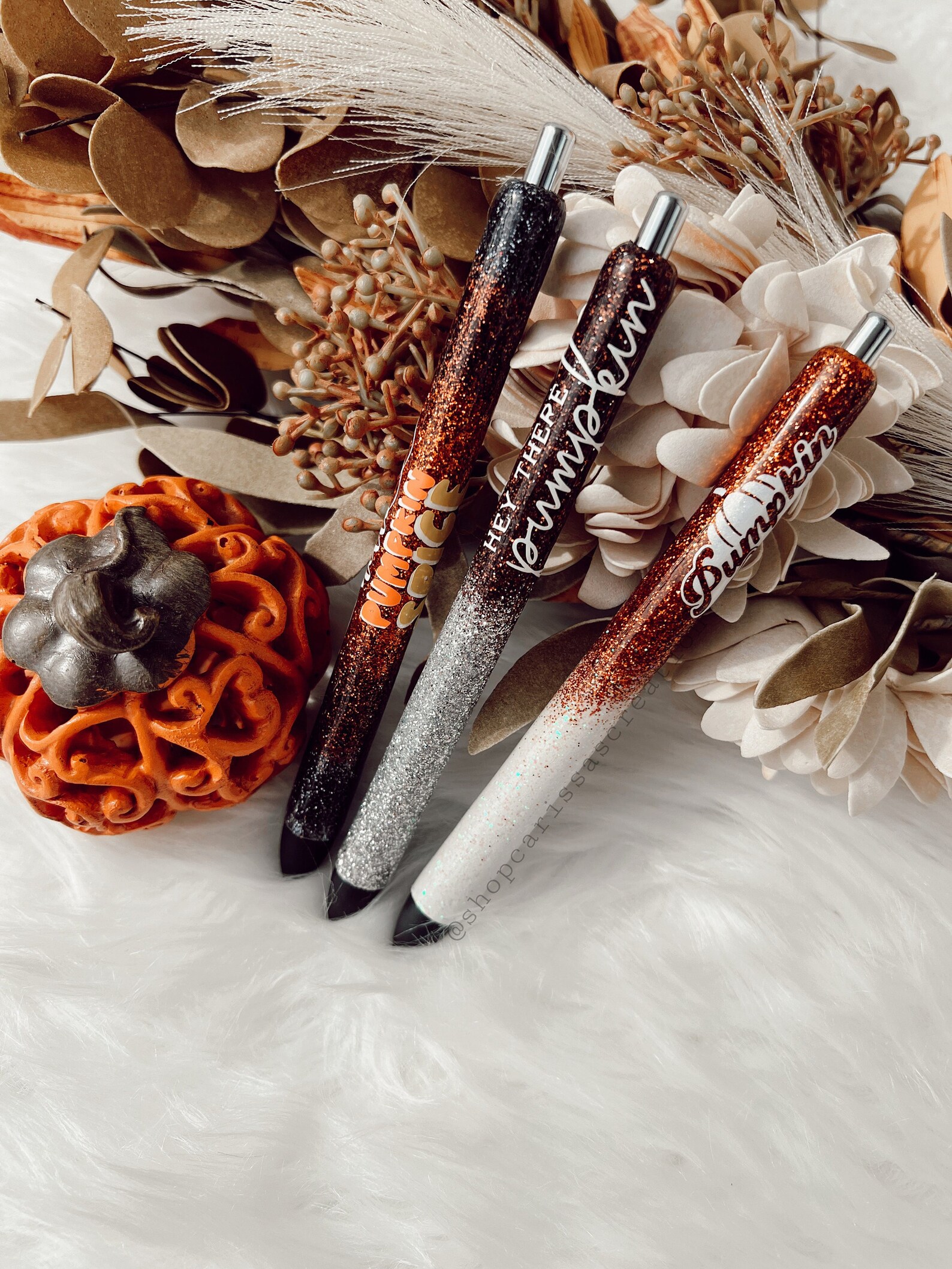 Fall Gel Pens Glitter Gel Pens Ink Joy Gel Pens Pumpkin Etsy